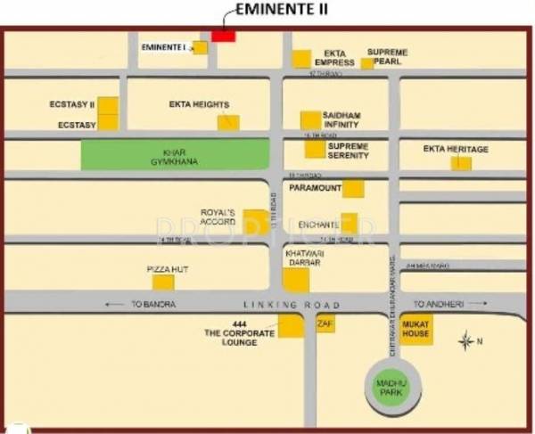 Images for Location Plan of Supreme Eminente II Images for Location Plan of Supreme Eminente II