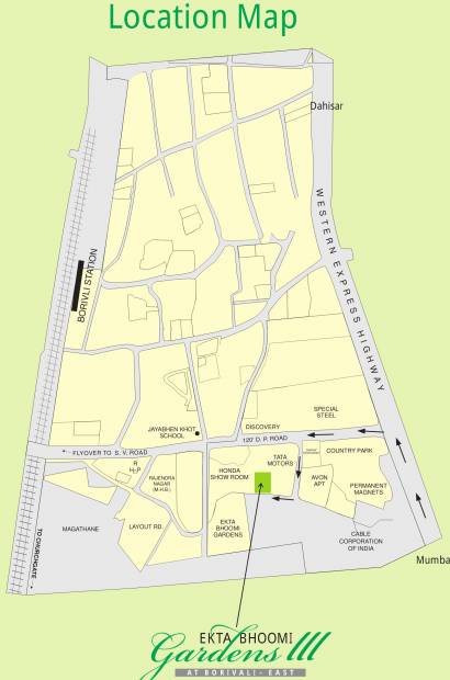 Images for Location Plan of Bhoomi Ekta Garden Phase III