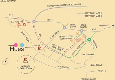 Images for Location Plan of Supertech Hues hues Images for Location Plan of Supertech Hues