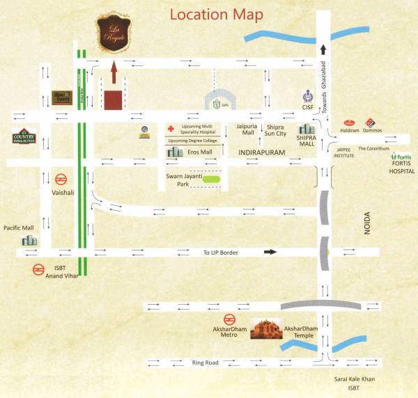 Images for Location Plan of Sarvottam La Royale