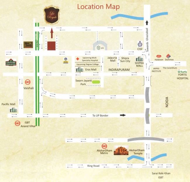 Images for Location Plan of Sarvottam La Royale