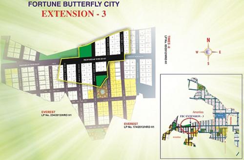  butterfly-city Images for Layout Plan of Fortune Butterfly City