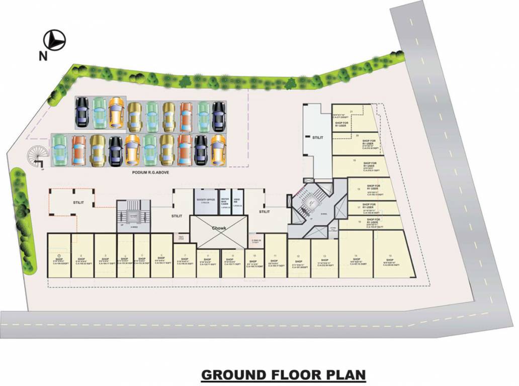 Images for Cluster Plan of Kavya Atlantis Apartment