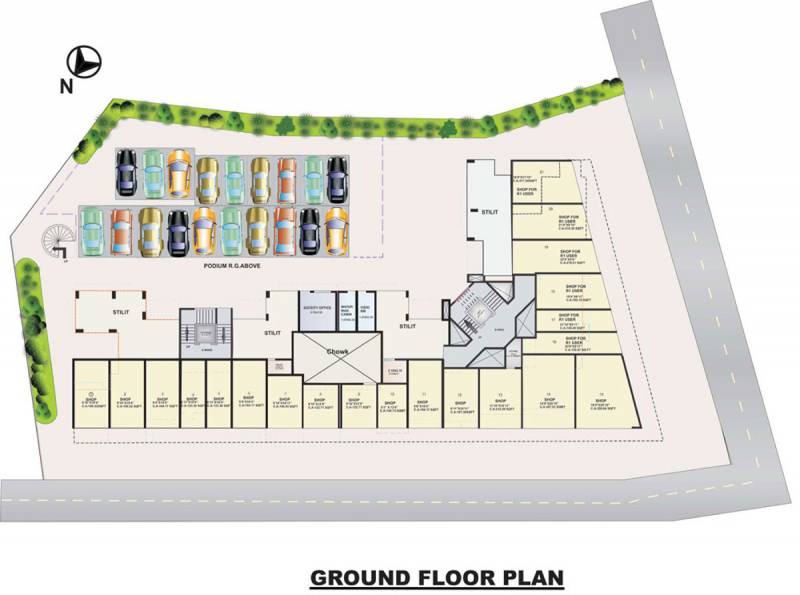 Images for Cluster Plan of Kavya Atlantis Apartment