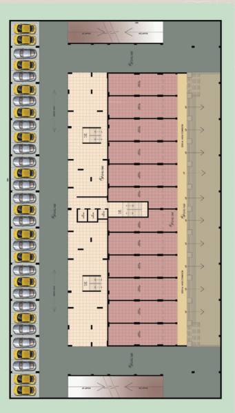  ksn-square Wing A Cluster Plan for ground Floor