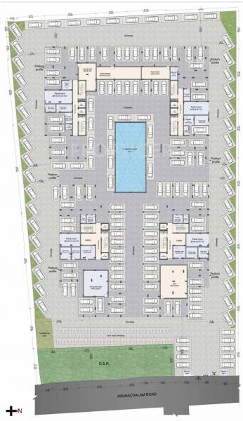 Images for Cluster Plan of Krishna Tivoli Gardens Images for Cluster Plan of Krishna Tivoli Gardens