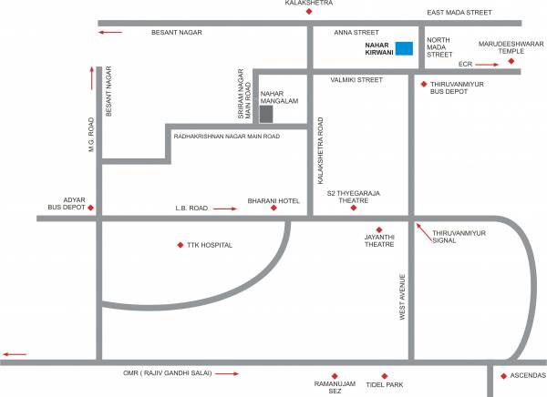 Images for Location Plan of Nahar Kirwani