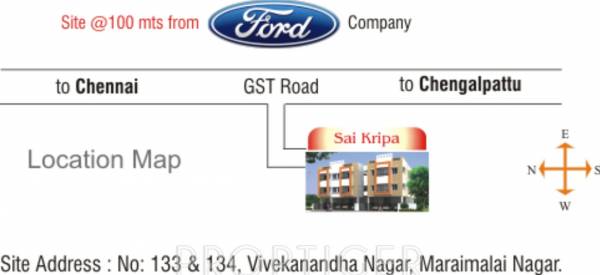 Images for Location Plan of Maruthi Sai Kripa