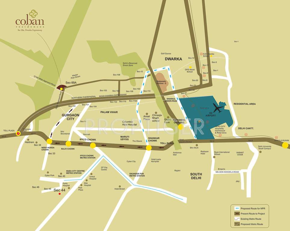 coban residences Images for Location Plan of Pareena Coban Residences