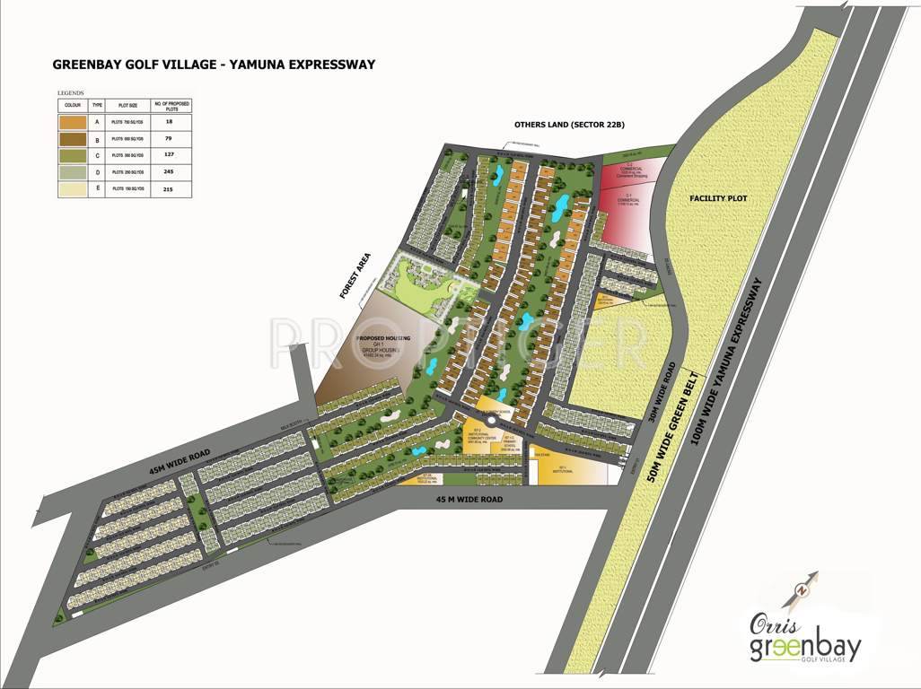  greenbay golf homes Images for Master Plan of Orris Greenbay Golf Homes