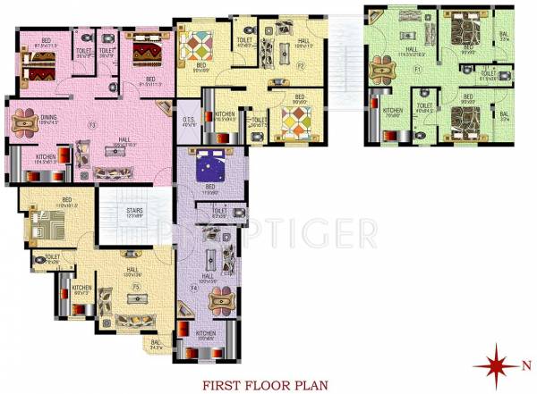 Images for Cluster Plan of SM Builders Promoters Royal Homes Images for Cluster Plan of SM Builders Promoters Royal Homes