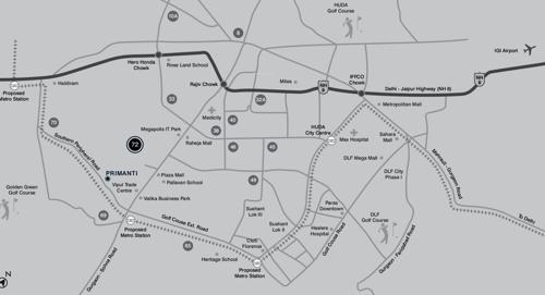 Images for Location Plan of TATA Housing Primanti UberLuxe