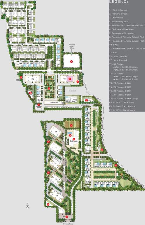 Images for Master Plan of TATA Housing Primanti UberLuxe