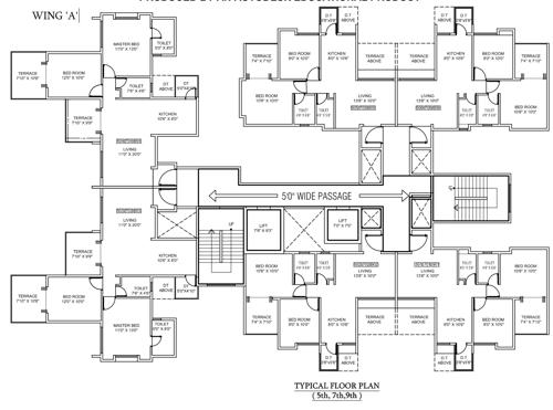  royale Images for Cluster Plan of ARV Royale