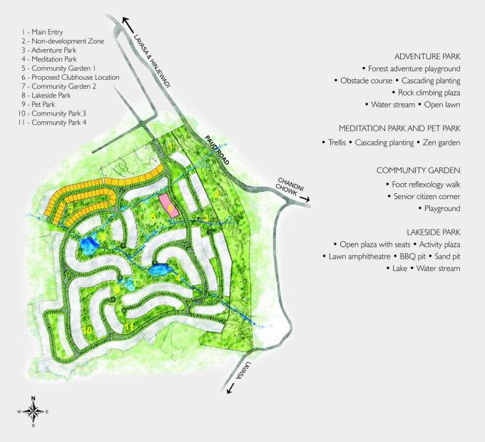  viva Images for Master Plan of Raheja Viva