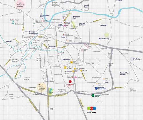 Images for Location Plan of Kanchan Comfortz comfortz Images for Location Plan of Kanchan Comfortz