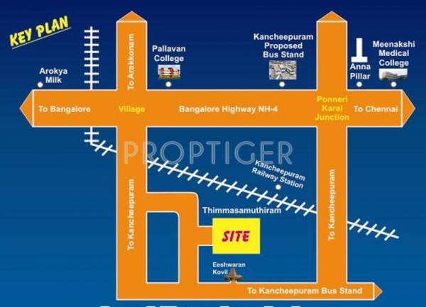 Jemi Housing Jemi Temple City Location Plan