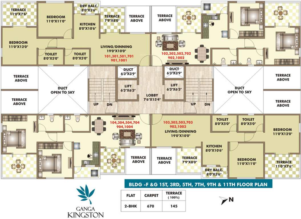 Images for Cluster Plan of ARV Ganga Kingston