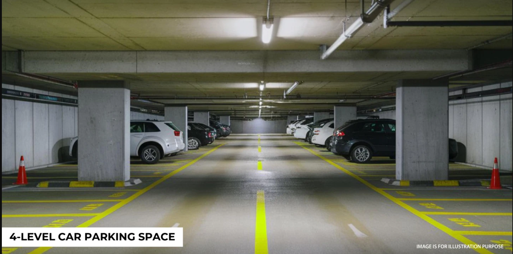  raheja residency Car Parking