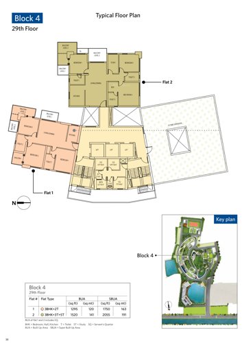  sky Images for Cluster Plan of Siddha Sky