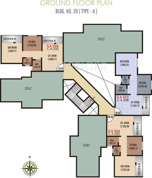 Images for Cluster Plan of Haware Nakshatra