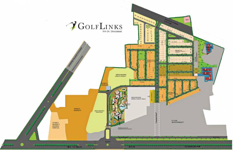  golflinks-plots Site Plan