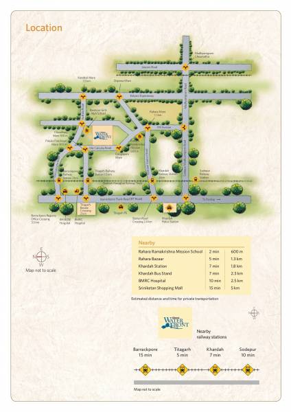  water-front Location Plan