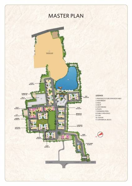  water-front Master Plan