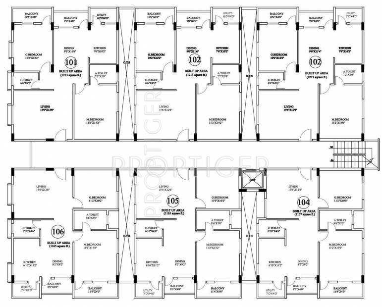 Images for Cluster Plan of Aaradhana Aranya Residency