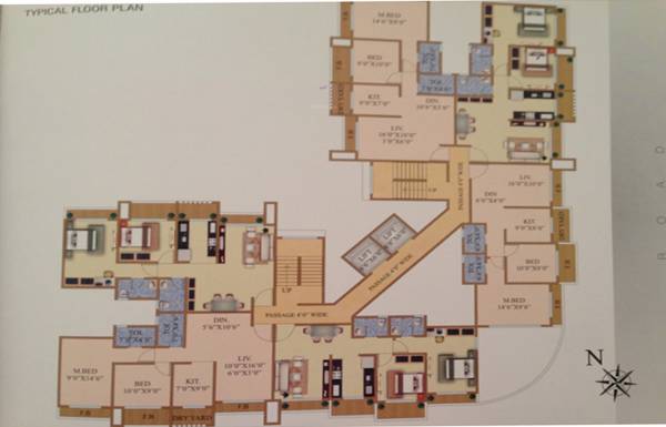 Images for Cluster Plan of Pratik Khushi Residency Images for Cluster Plan of Pratik Khushi Residency