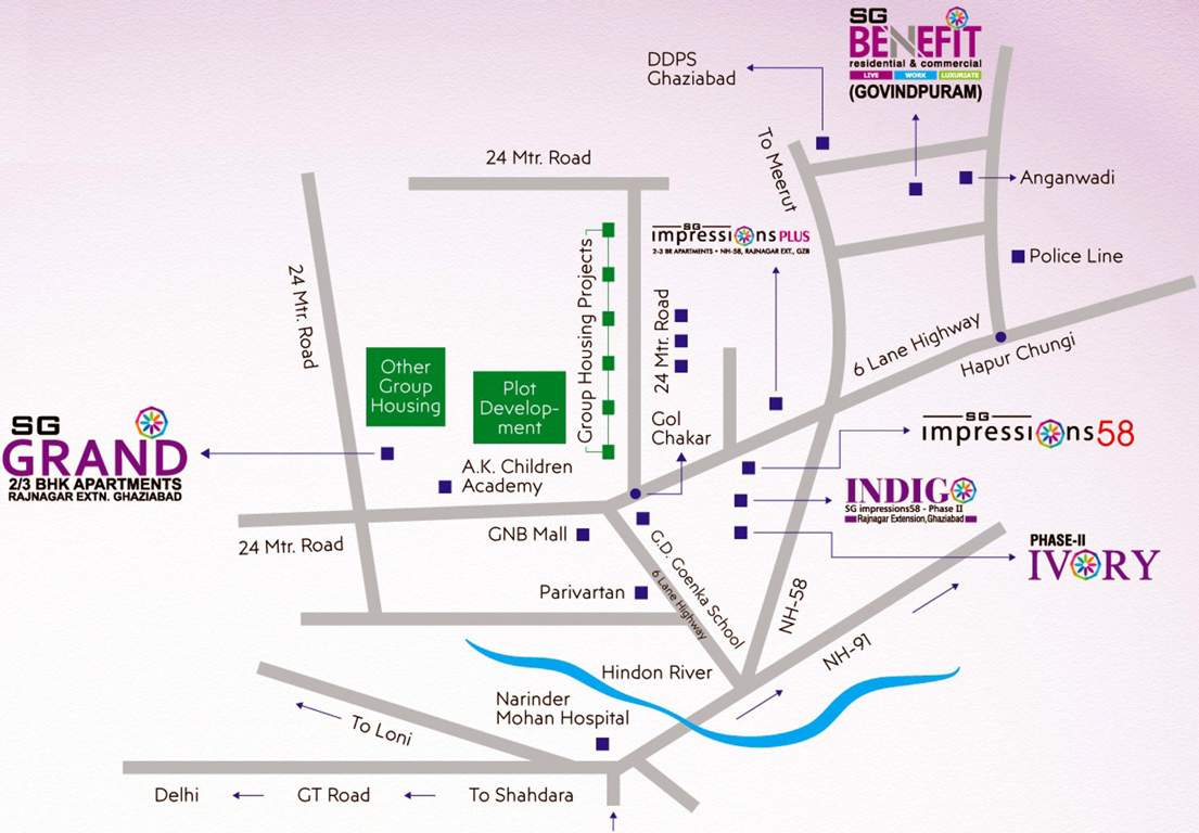 benefit Images for Location Plan of SG Benefit