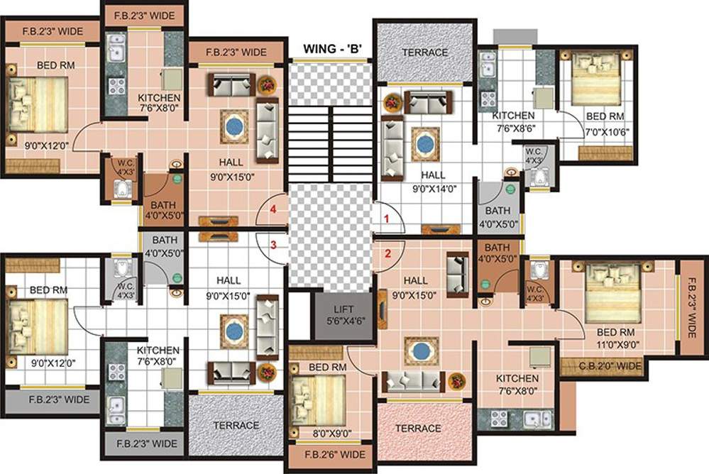  heritage Images for Cluster Plan of Rai Heritage