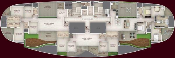 Images for Cluster Plan of Manav Eternelle eternelle Images for Cluster Plan of Manav Eternelle
