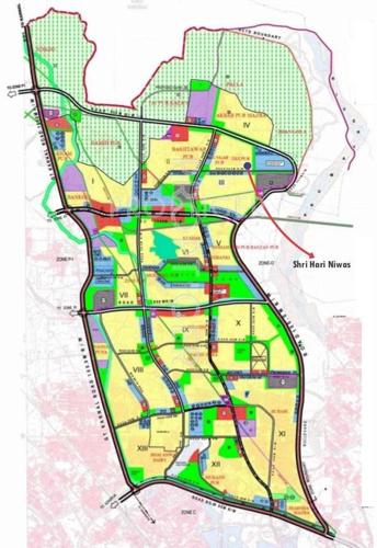  shri-hari-niwas Images for Location Plan of  Shri Hari Niwas