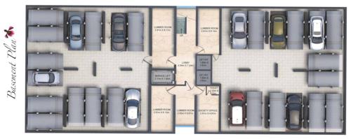  tower-of-adyar Tower Of Adyar Basement Cluster Plan