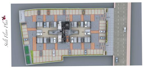  tower-of-adyar Tower Of Adyar Ground Cluster Plan