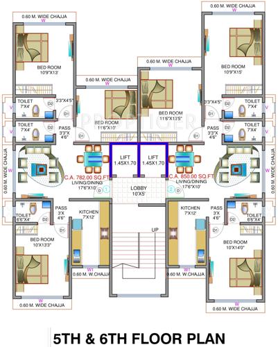 Images for Cluster Plan of Saaga Parijat CHS Images for Cluster Plan of Saaga Parijat CHS