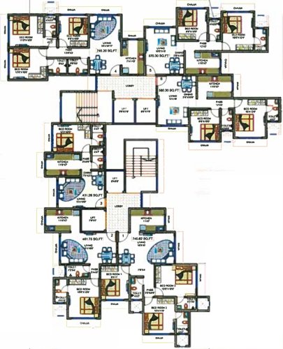 Images for Cluster Plan of Saaga Shri Sai Vishram CHSL