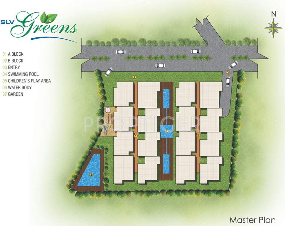  greens Images for Master Plan of SLV Greens