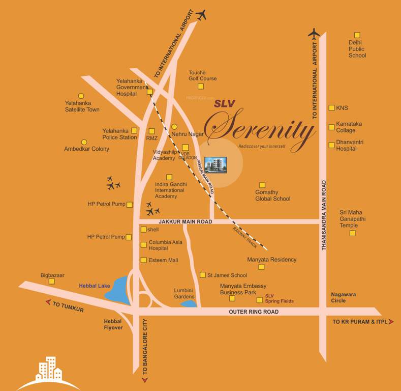  serenity Images for Location Plan of SLV Serenity