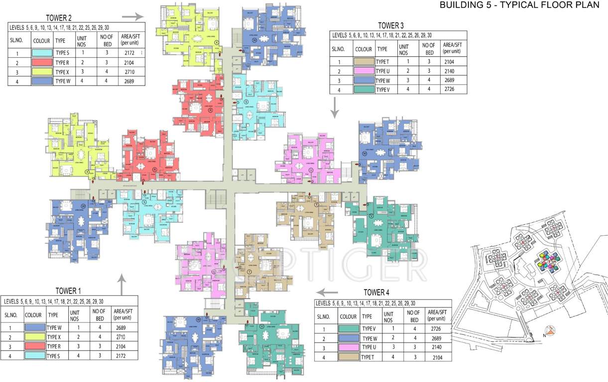  falcon city Images for Cluster Plan of Prestige Falcon City