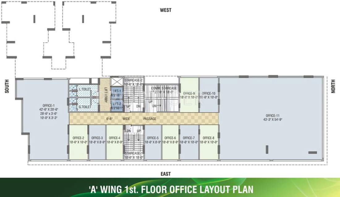  bldg no 9 m baria twin tower Images for Cluster Plan of Baria Bldg No 9 M Baria Twin Tower