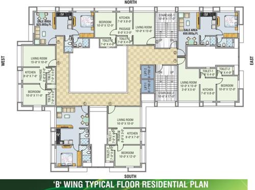 bldg-no-9-m-baria-twin-tower Images for Cluster Plan of Baria Bldg No 9 M Baria Twin Tower