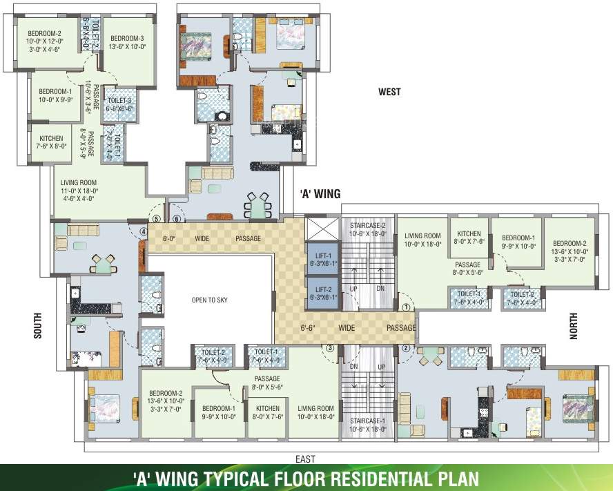  bldg no 9 m baria twin tower Images for Cluster Plan of Baria Bldg No 9 M Baria Twin Tower