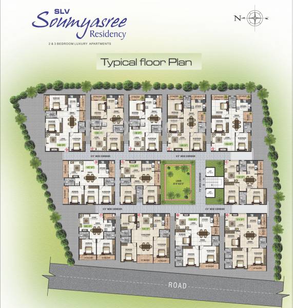 Images for Cluster Plan of SLV Soumyasree Residency