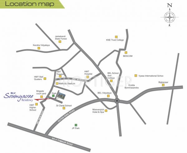 Images for Location Plan of SLV Soumyasree Residency