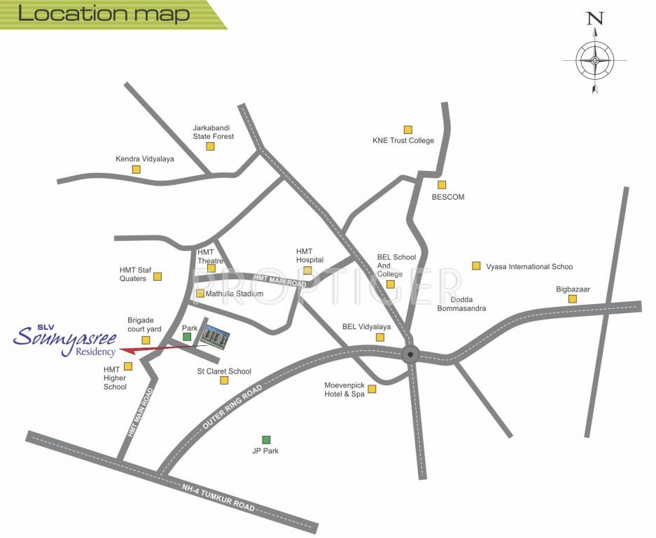 Images for Location Plan of SLV Soumyasree Residency