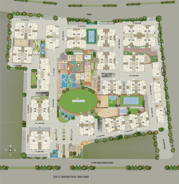 Images for Layout Plan of JP Iscon Platinum Images for Layout Plan of JP Iscon Platinum