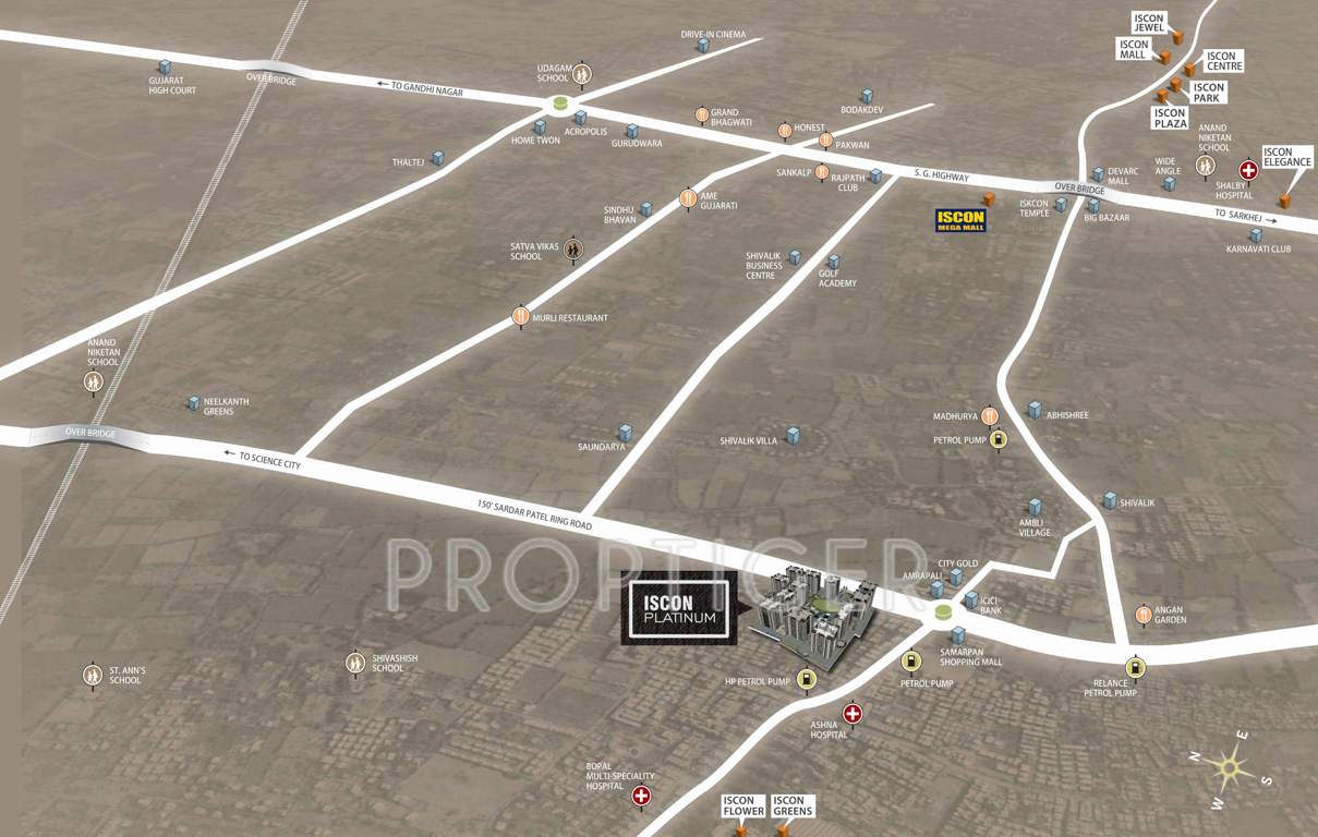 Images for Location Plan of JP Iscon Platinum