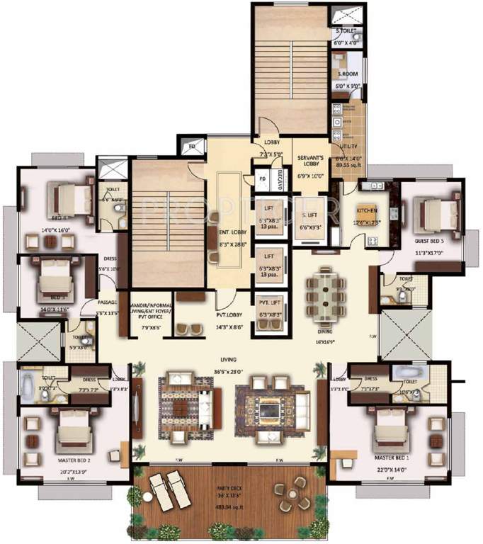 lotus Images for Cluster Plan of Neptune Lotus